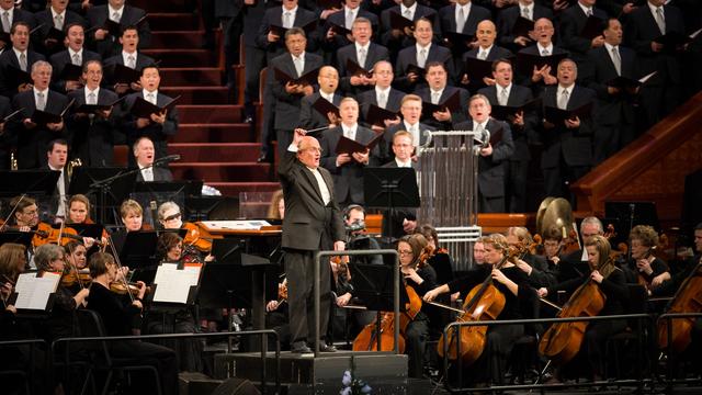 Tabernacle Choir director Mack Wilberg