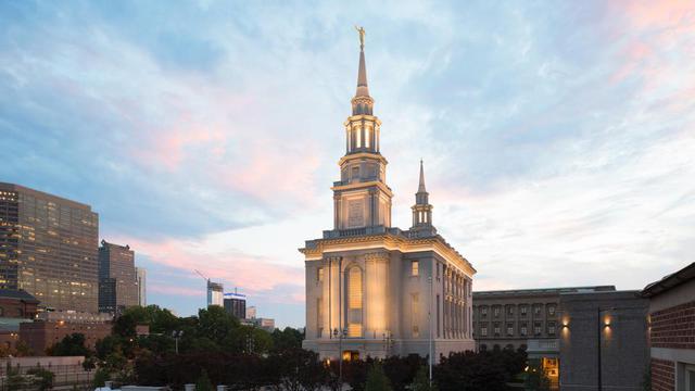 Мормонский храм в Пенсильвании