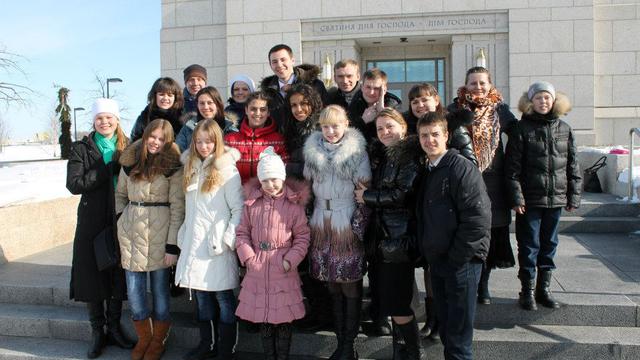 поездка в храм, Киевский Храм, YSA, молодежь
