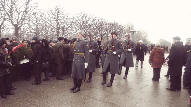 В память о блокаде Ленинграда