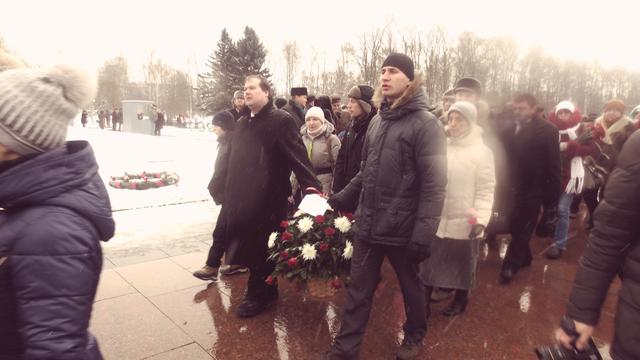 В память о блокаде Ленинграда