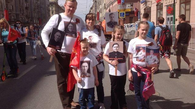 Мормоны приняли участие в акции «Бессмертный полк»