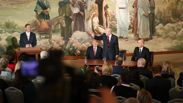 16 января 2018 года состоялась пресс-конференция Первого Президентства Церкви Иисуса Христа Святых последних дней (мормоны)