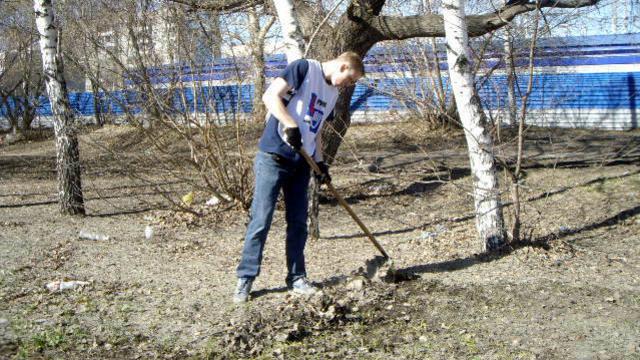 Мормоны вышли на субботник в Барнауле фото