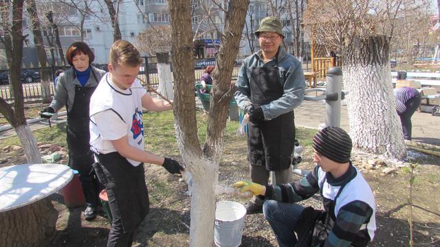 Члены Церкви Иисуса Христа Святых последних дней (мормоны) в Уссурийске помогают интернату